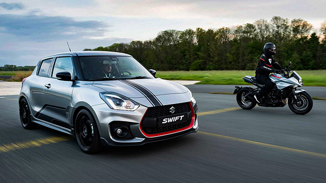 Suzuki Swift độc đáo mang phong cách bản giới hạn Sport Katana - Phụ tùng Ô  tô Suzuki