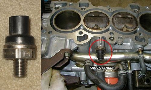 Cảm biến kích nổ trên ô tô