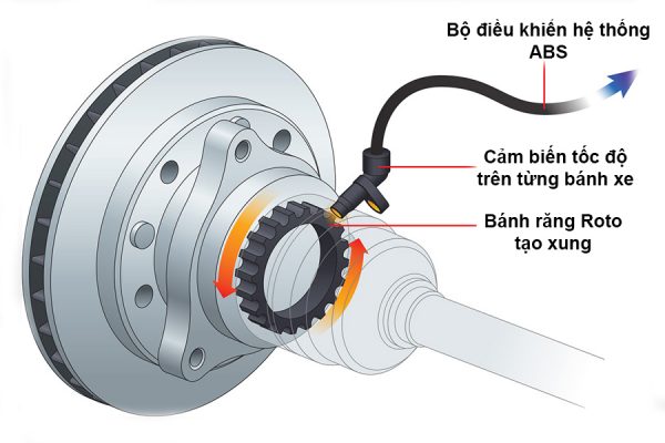 Lỗi cảm biến tốc độ bánh xe