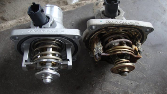 Hư hỏng thường gặp ở van hằng nhiệt